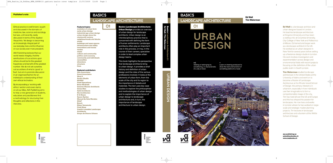 ava basics cover template